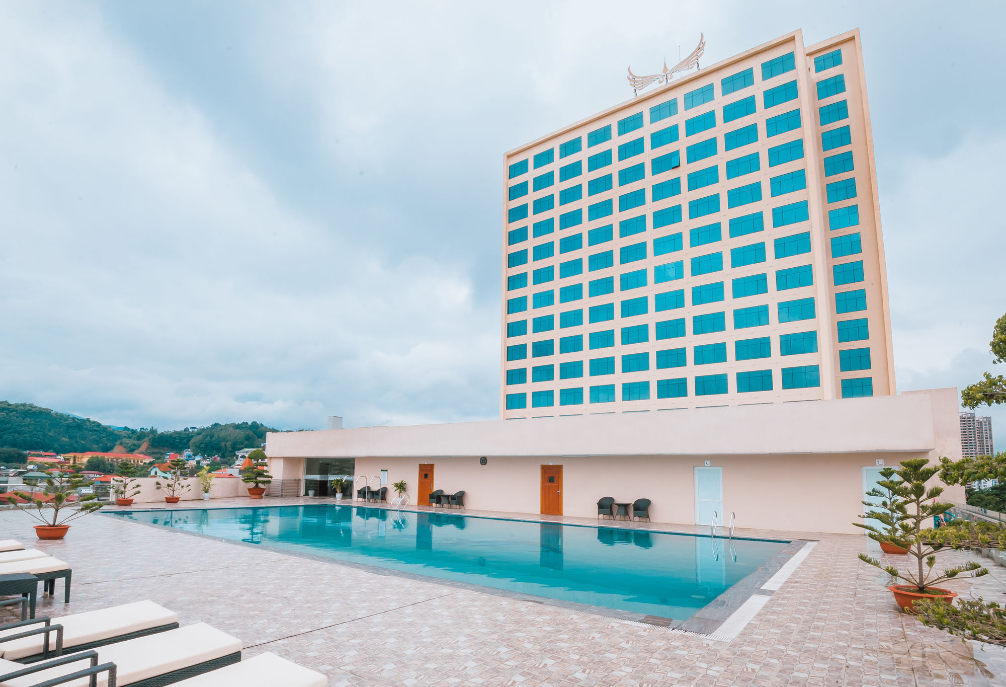 Muong Thanh Grand Lao Cai Hotel Exteriör bild