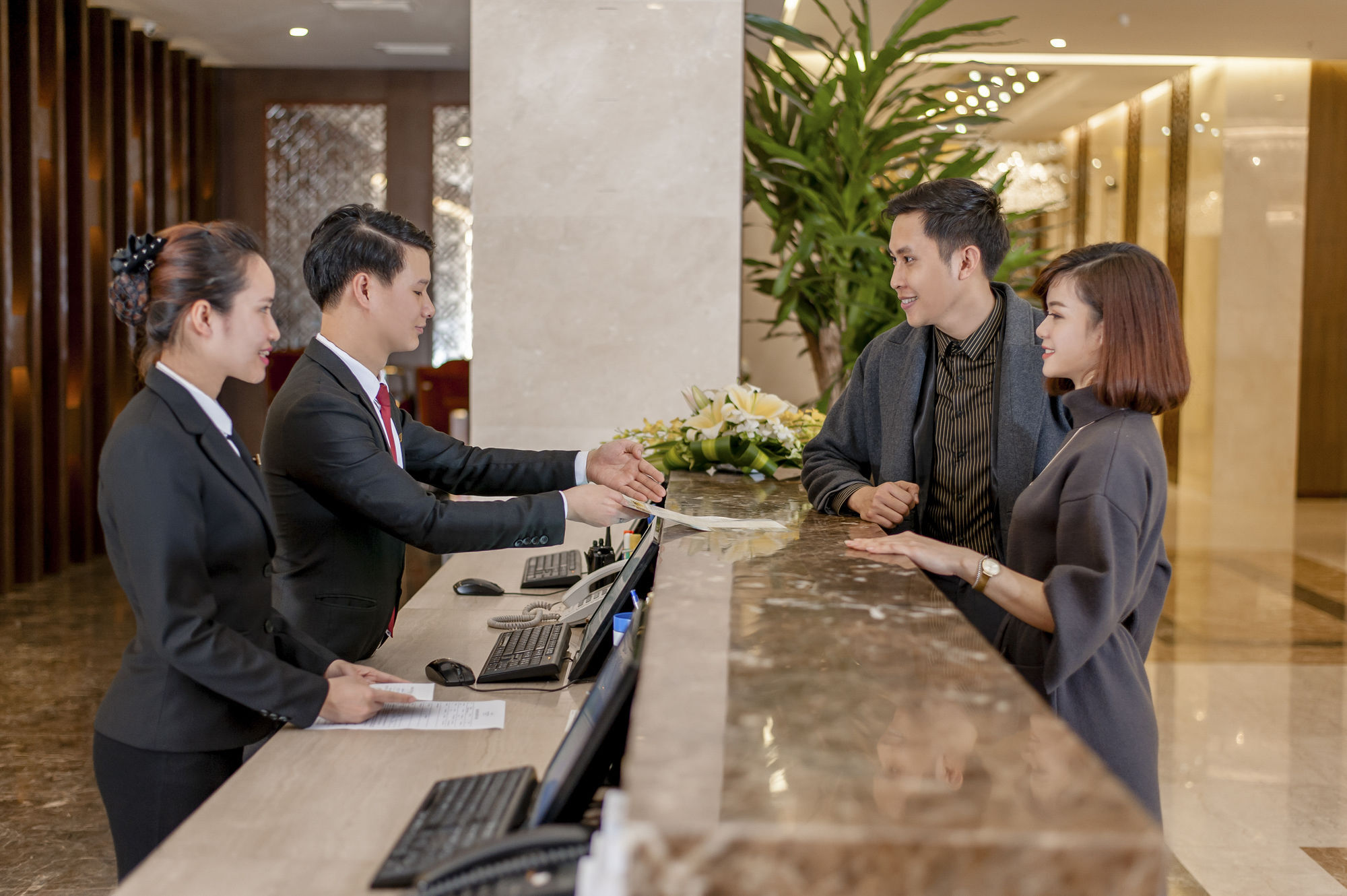 Muong Thanh Grand Lao Cai Hotel Exteriör bild